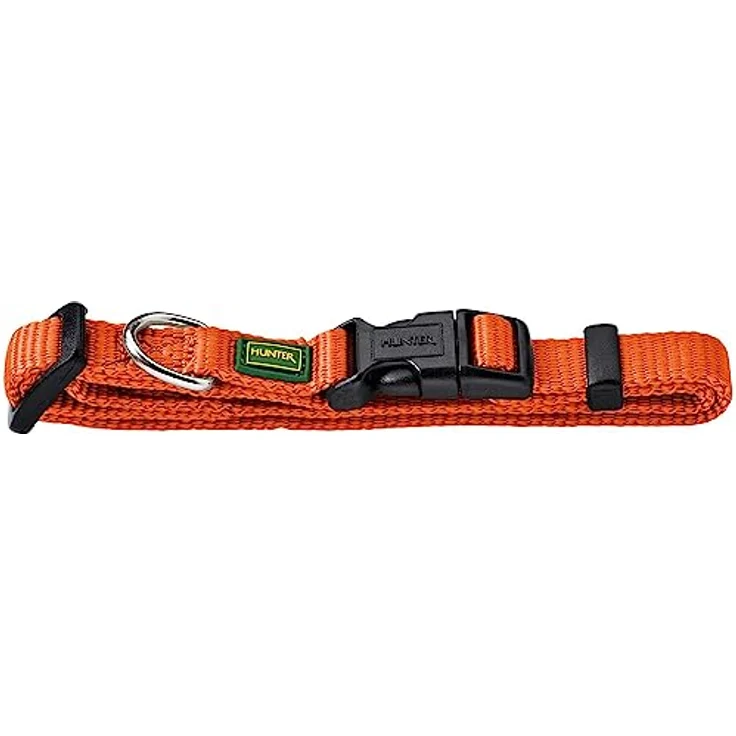 Hunter Hunde-Halsung Vario Basic orange M 2 – Bild 2