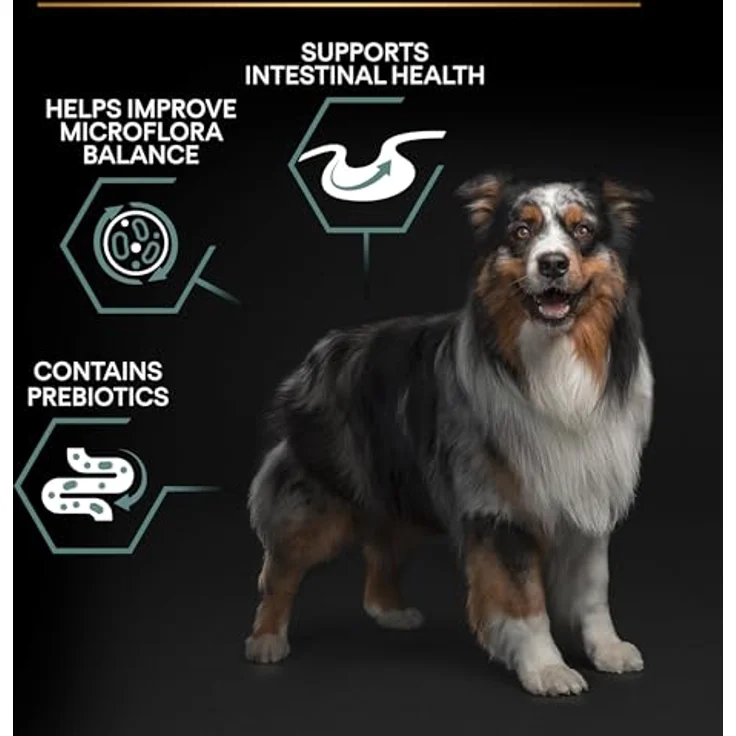 PURINA PRO PLAN Medium Adult Lamm & Reis Sensitive Digestion, Sparpaket 2 x 14 kg, Hochverdauliches Trockenfutter für mittelgroße Hunde mit Prebiotika und hochwertigem Lamm – Bild 5