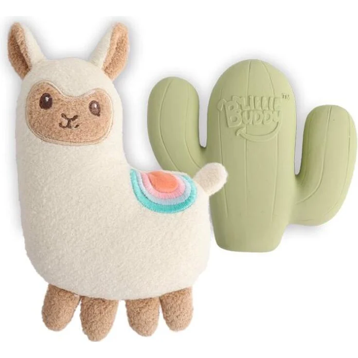 All for Paws AFP Little Buddy Fiesta, 2er Pack Plüschspielzeuge für kleine bis mittelgroße Hunde, langlebig und ungiftig