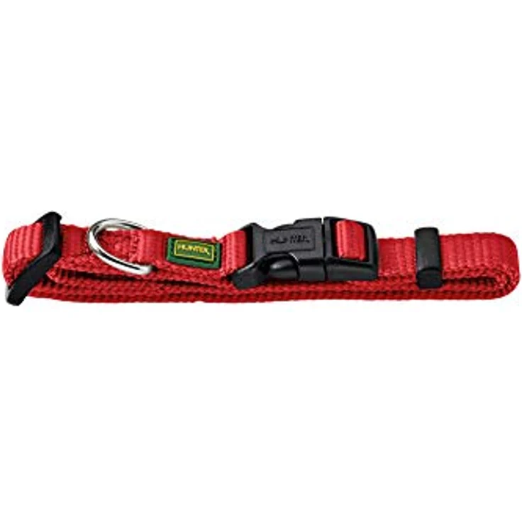 Hunter Hunde-Halsung Vario Basic rot M 2 – Bild 2