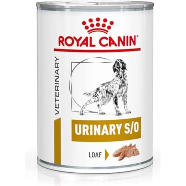 Royal Canin Veterinary Urinary S/O Canine Mousse, Diät-Alleinfuttermittel für ausgewachsene Hunde, 12 x 410 g, zur Unterstützung bei Struvitsteinen und zur Urinverdünnung – Bild 1