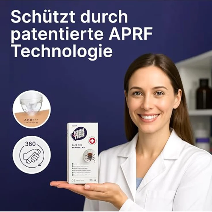 Novokill KICK THE TICK Vereisungsspray mit Zeckenzange – Schmerzfreier Zeckenentferner für Mensch, Kind, Hund & Katze – Über 40 Anwendungen – Bild 4
