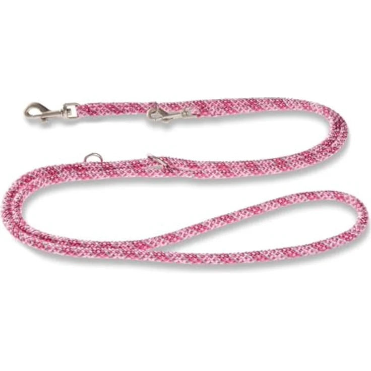 Wolters Führleine Everest, dreifach verstellbar, reflektierend, robust, magenta/rosa – Bild 2
