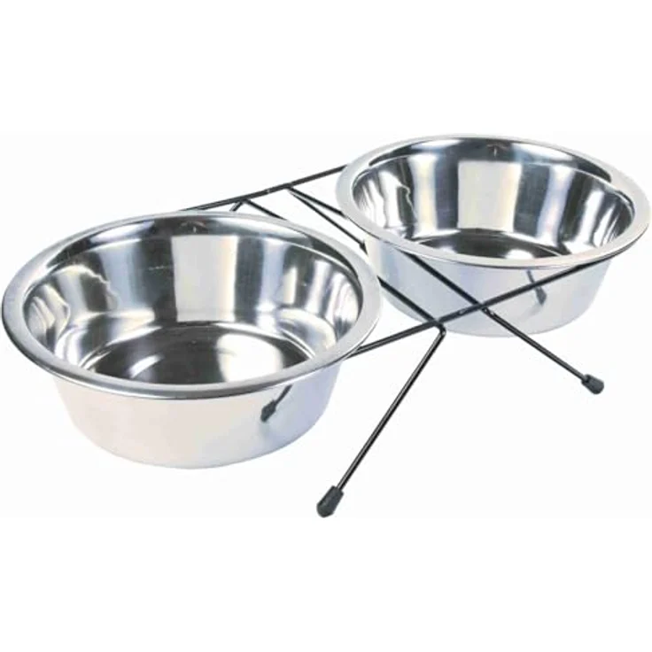 Trixie Napf-Set Eat on Feet 2 × 1,8 l/ø 20 cm – Bild 2