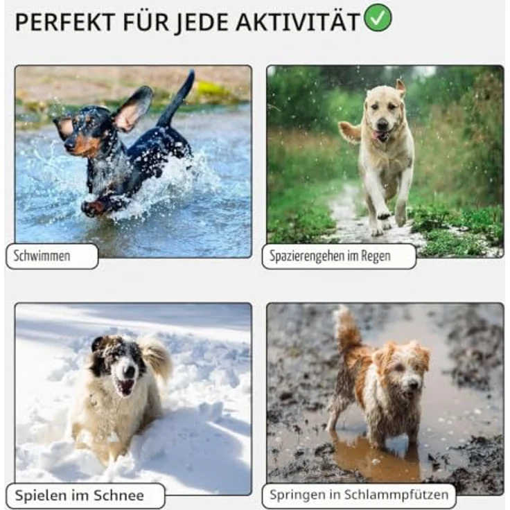 CollarDirect Wasserdichtes Hundehalsband, Verstellbar aus Silikon & Kunststoff, Geruchsresistent, Leicht zu Reinigen, Sicherheitsverschluss, Orange, L (35-45 cm) – Bild 4
