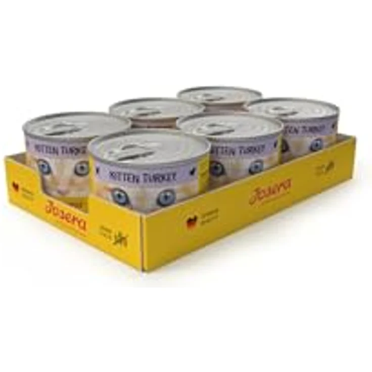 Josera Kitten Turkey, Nassfutter für heranwachsende Katzen, 70% Pute und Huhn, 6x200 g, getreidefrei – Bild 2