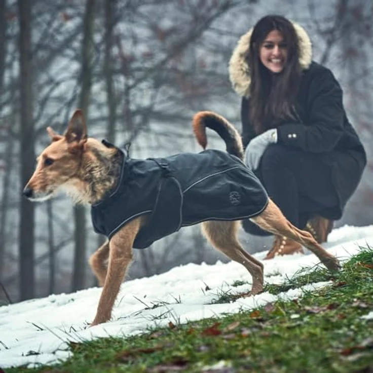 Hunter Hunde-Mantel Uppsala Softshell 40 cm – Bild 10