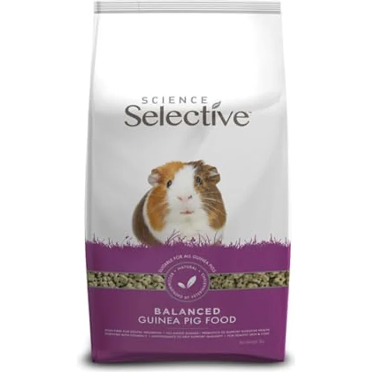 Supreme Petfoods Supreme Science Selective Guinea Pig, Vollwertpellets für Meerschweinchen, 3 kg – Bild 1