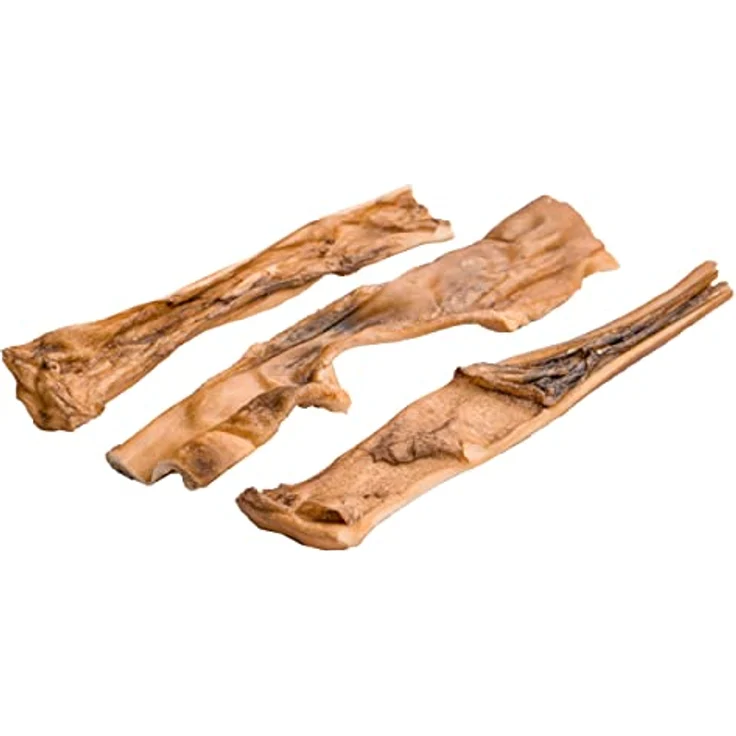 123...Hund Dabei! Rinderkopfhaut 30cm, 2,5kg - Schonend getrocknete Hundesnacks aus Europa, ideale Zahnreinigung, langer Kauspaß – Bild 3
