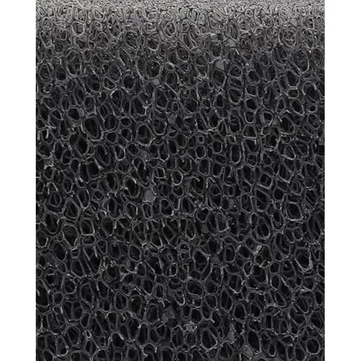 gws Filterschaum Schwarz 30PPI, 50 cm x 50 cm x 5 cm, zuschneidbar für Teich und Aquarium, optimale Feinfilterung und biologische Nachfilterung – Bild 2
