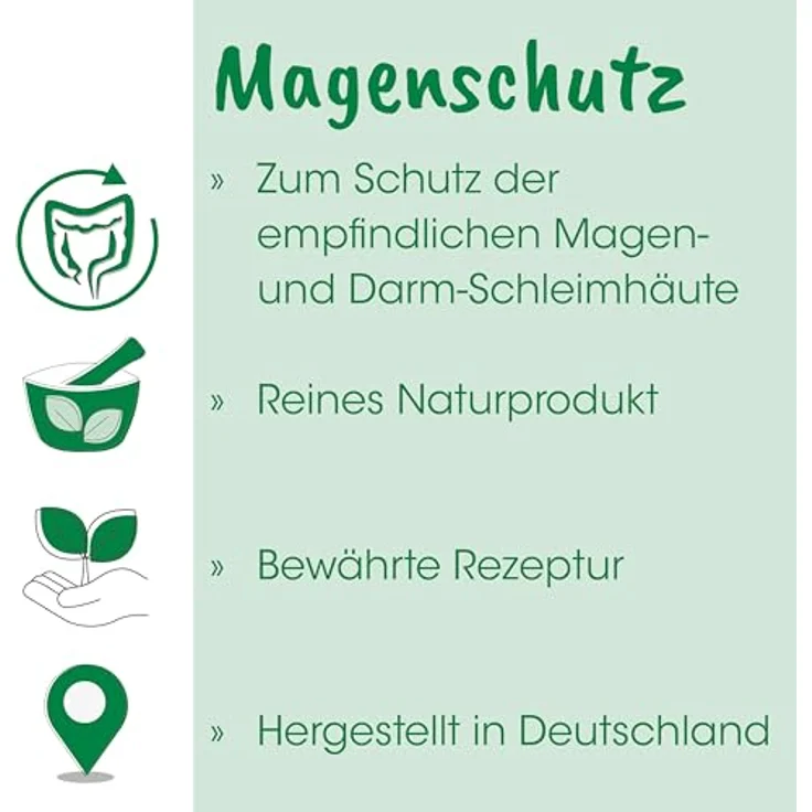 cdVet Magenschutz 200 g, Fütterungsbedingte Unterstützung zur Regeneration des Magen-Darm-Traktes – Bild 2