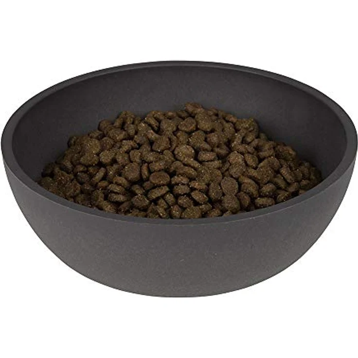 District 70 Bamboo Hundenapf, Dunkelgrau, Medium, 1.000 ml, 17,5 x 17,5 x 5,8 cm – Bild 4
