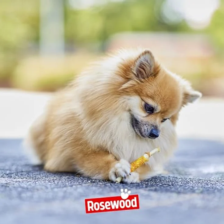 Rosewood Chewy Sticks Huhn Small – Kaustangen für Hunde, getrocknetes Huhn, Rinderhautsnack, ohne Getreide, 100 g – Bild 5