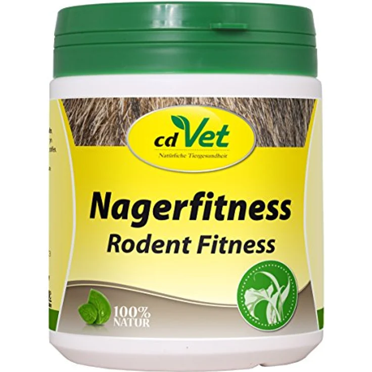 cdVet Nagerfitness Kräutermischung 100g, Ergänzungsfuttermittel für Nager, Reich an Spurenelementen & Vitaminen – Bild 1