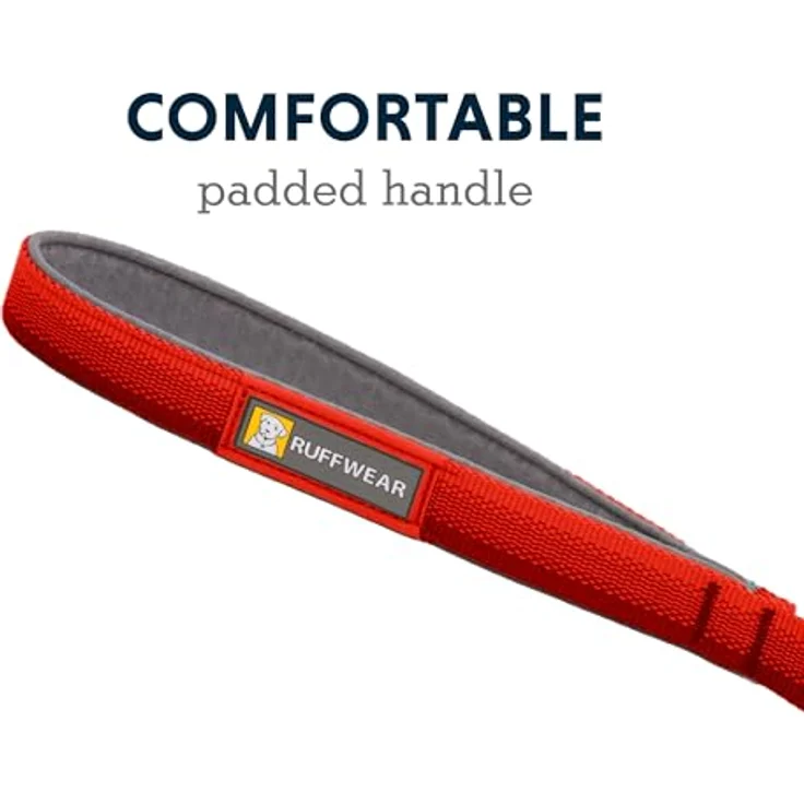 Ruffwear Hundeleine Front Range Leash Red Canyon, Leine mit Ombré-Muster und gepolsterter Handschlaufe – Bild 6