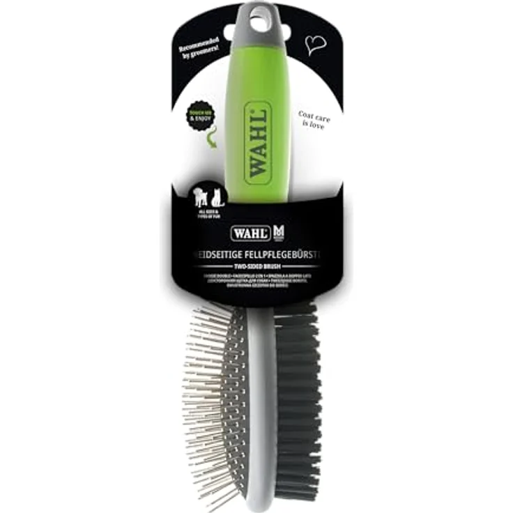 Moser 2999-7025 Beidseitige Fellpflegebürste, 1 Stück (1er Pack) – Bild 5
