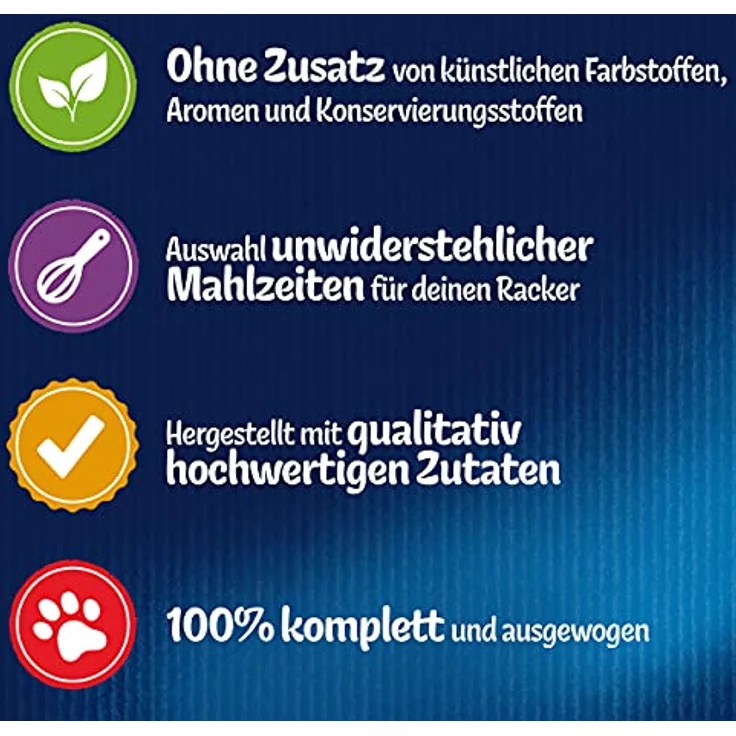 PURINA FELIX Sensations Saucen Geschmacksvielfalt, Katzennassfutter mit Vitaminen D und E, 24x85g Portionsbeutel – Bild 4