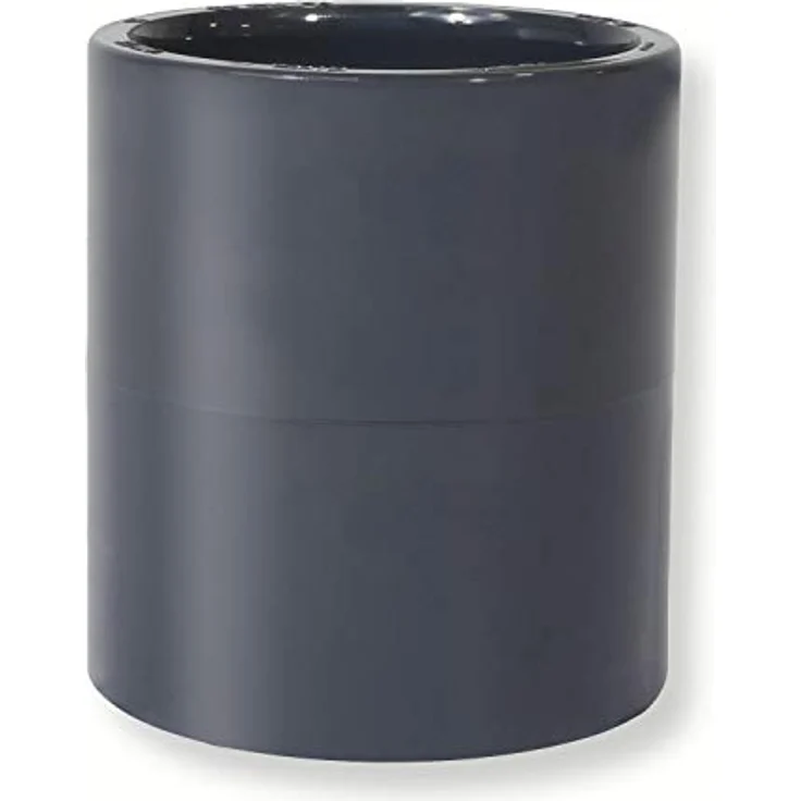 Paradies Pool PVC Fitting Klebemuffe Ø 50mm, Rohrverbinder für PVC-U mit Druckklasse PN 16, 9 Stück – Bild 2