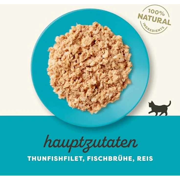 Applaws Natürliches Nassfutter für Kätzchen, Thunfisch in Brühe, 60% Premium-Protein, 12 x 50g Beutel – Bild 4