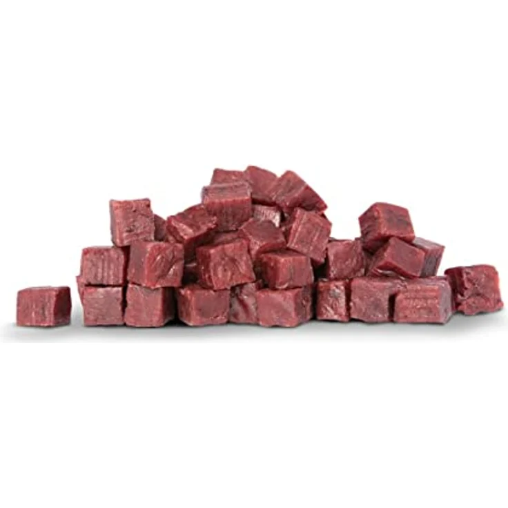 NATURAL SNACKIES Herzhafte Wasserbüffelwürfel 170g Premium Hundesnacks, ohne Getreide, Zucker, Farb- und Konservierungsstoffe, schonend luftgetrocknete Leckerli – Bild 2