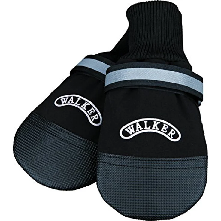 Trixie Pfotenschutz Walker Care Comfort 2 Stück schwarz L – Bild 2