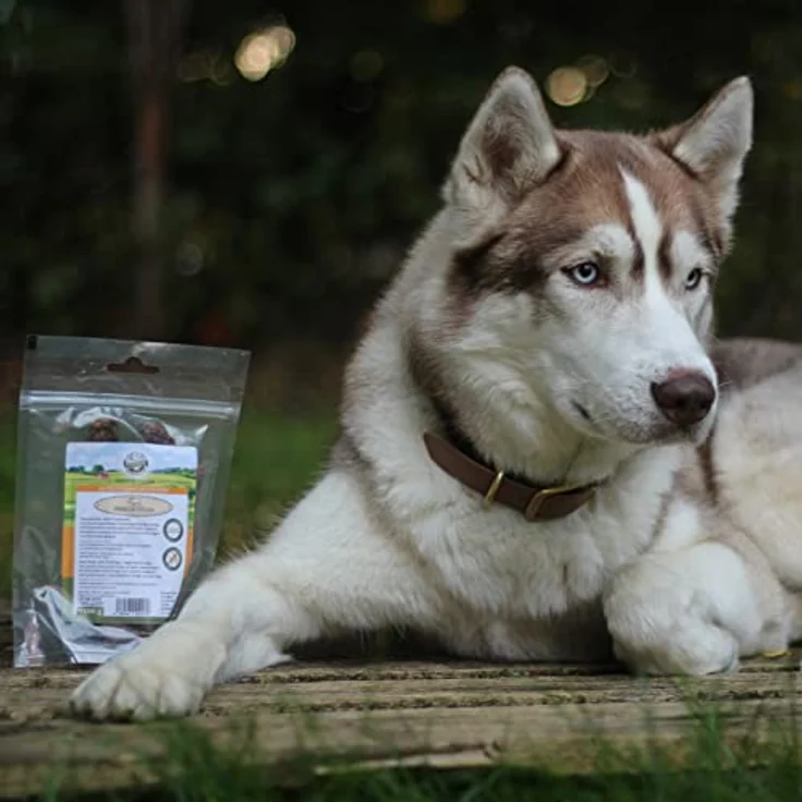 Bellfor Fleischstreifen Wildschwein, 100 g, getreidefreier Hundesnack aus 100% regionalem Wildschweinfleisch, weich und gut verdaulich – Bild 4