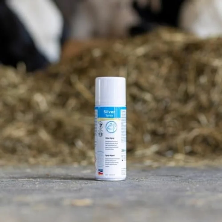 RL24 Silberspray – Sprühpflaster für Tiere, 200 ml, atmungsaktiver Schutzfilm gegen Schmutz und Feuchtigkeit – Bild 2