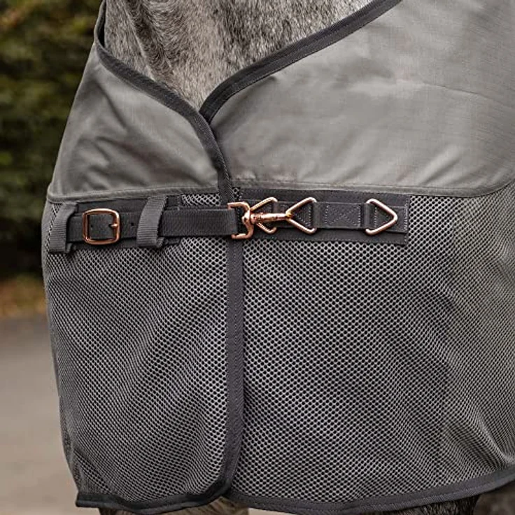 WALDHAUSEN Regen-Fliegendecke Comfort, atmungsaktives Meshgewebe, 145 cm, nachtblau – Bild 3