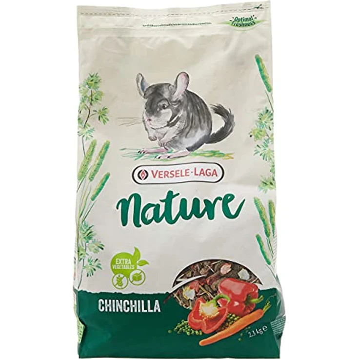 Versele-Laga Kleintierfutter für Chinchillas, getreidefreie Rezeptur mit Gemüse, 2,30 kg – Bild 1