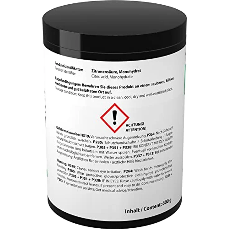 ARKA CO2 Refill Aquarium 2 x 600 g – Nachfüllset mit Zitronensäure & Natron für wiederbefüllbare CO2 Düngesysteme – ideal für Aquascaping und Pflanzenaquarien – Bild 4