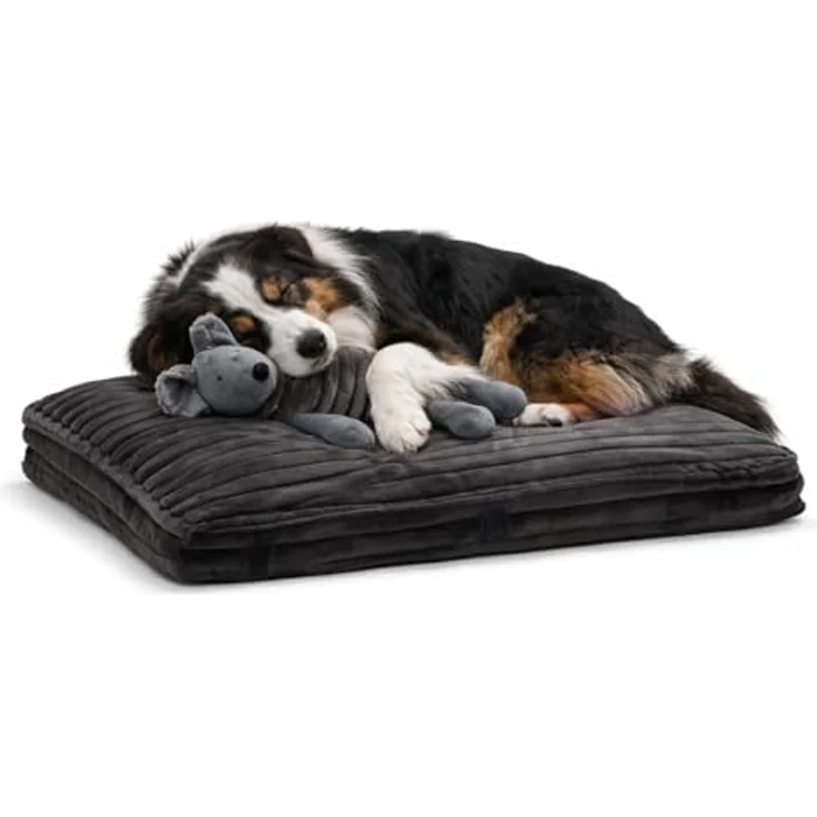 Designed By Lotte Tierkissen Hundekissen Reza anthrazit - Stilvolles Liegekissen mit recyceltem Innenbezug – Bild 13