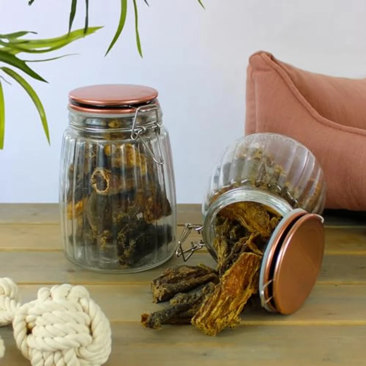 Lyra Pet® Rinderpansen klein, 5 kg getrocknet, naturbelassener Kausnack, proteinreich, gut verträglich für Welpen und Hunde aller Altersgruppen – Bild 5