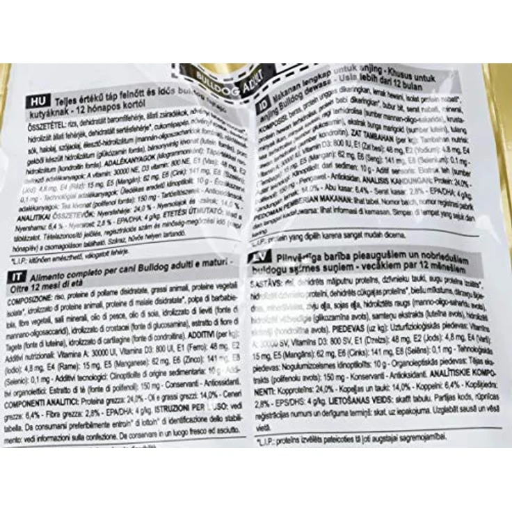 Royal Canin Bulldog Adult Hundefutter, trockenes Futter für gesunde Haut und Fellpflege, 3kg – Bild 3