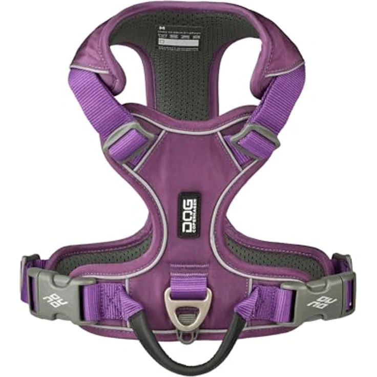 DOG Copenhagen Comfort Walk Pro Hundegeschirr, ergonomisches Design, reflektierendes Material, Purple Passion, Größe XS – Bild 3