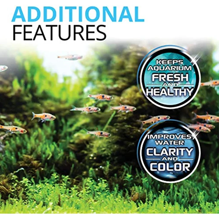Fluval Premium Filtermaterial, 3 x 100g für Süß- und Meerwasseraquarien, schwarz – Bild 5