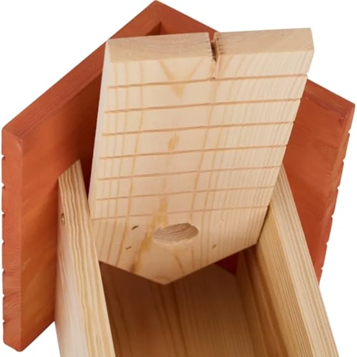 Siena Garden Nestperle Jonas, Nistkasten aus FSC-zertifiziertem Kiefernholz mit Marderschutz, 28 mm Einflugloch, MADE IN EUROPE – Bild 4