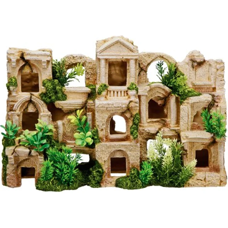 Nobby Aqua Ornaments FISCH HABITAT, detailgetreue Polyresin Dekoration für Süß- und Meerwasseraquarien – Bild 1