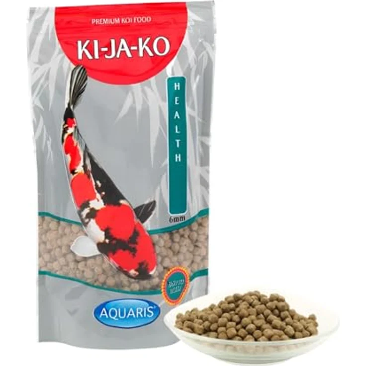KI-JA-KO Health Koi Fischfutter 10 kg, 6 mm – für gute Verdauung und starkes Immunsystem mit Actigen und Omega-3-reichen Algen – Bild 3