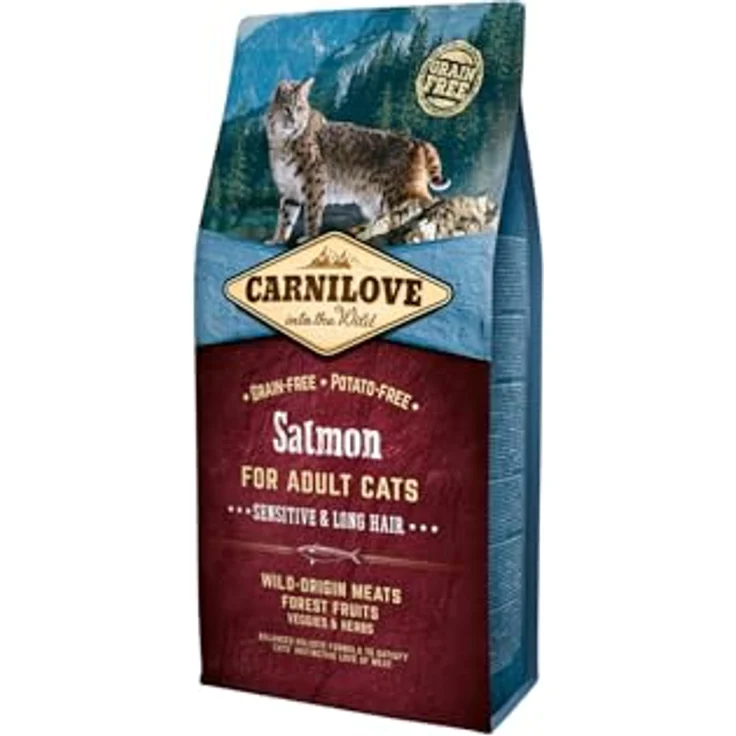 CARNILOVE Katze Sterilise, Trockenfutter mit Lachs, grain-free, 2 kg – Bild 2