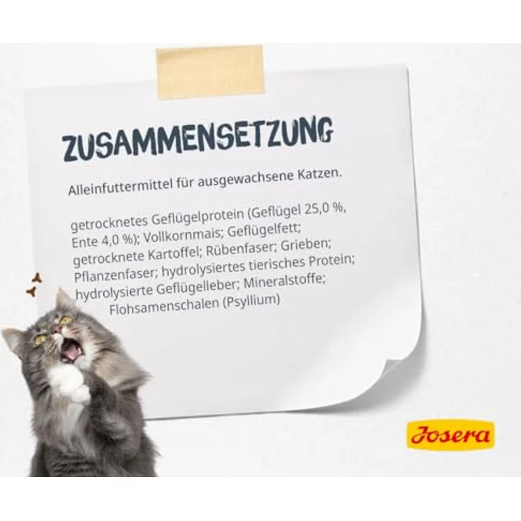 Josera Catelux, Katzen-Trockenfutter im Sparpaket 2 x 2 kg, ideal für Langhaarkatzen mit Anti-Haarball-Rezeptur – Bild 6