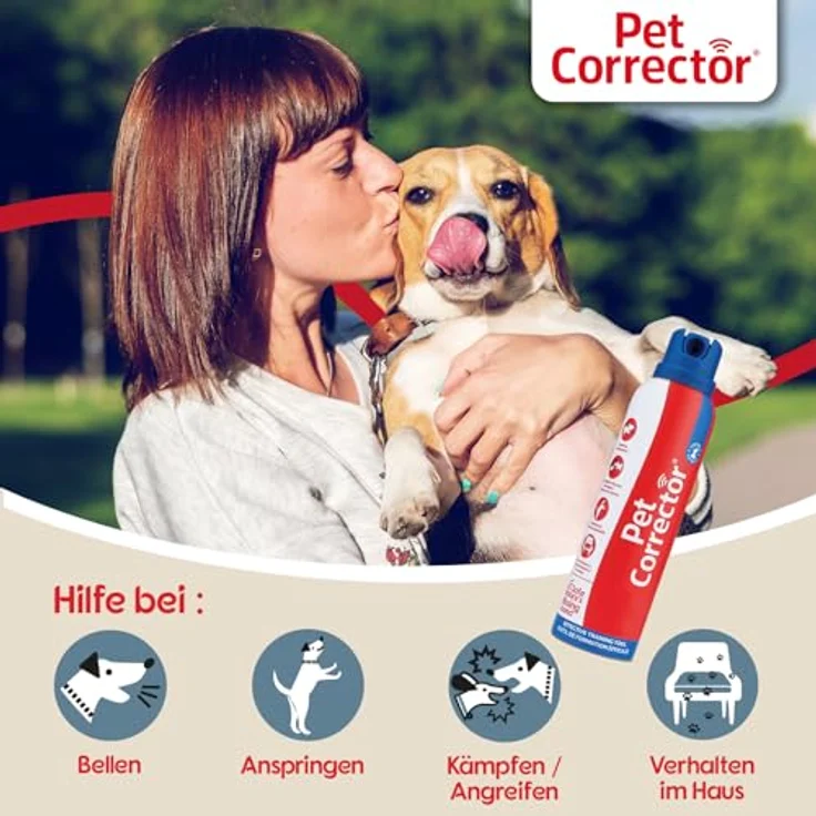 Pet Corrector Hundetraining, effektives Anti-Bell-Mittel mit tiergerechtem Zischlaut zur Verhaltenskorrektur – Bild 2