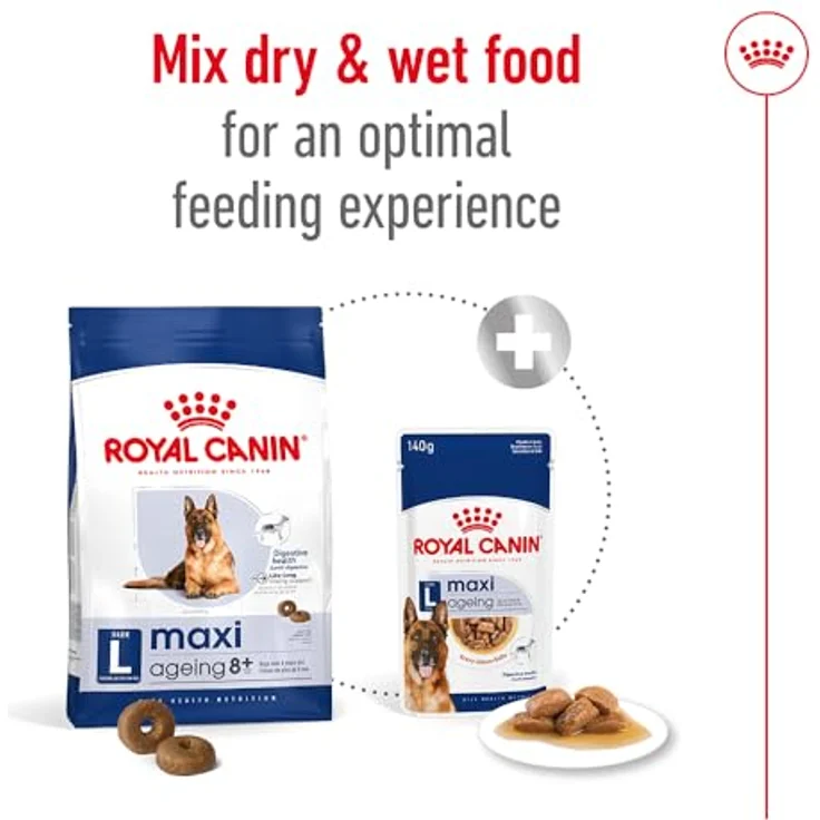 Royal Canin MAXI Ageing 8+, Trockenfutter für große Senior Hunde (26-44 kg), 2x15kg – Bild 7