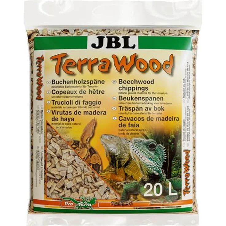 JBL TerraWood, Bodengrund für Terrarien, 20 l, beige, umweltfreundlich und pestizidfrei – Bild 2