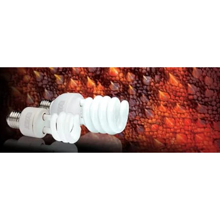 Exo Terra Reptile UVB 200, Terrariumbeleuchtung 13W für Wüstenterrarien, E27, optimal für UVB-Bedürfnisse – Bild 2