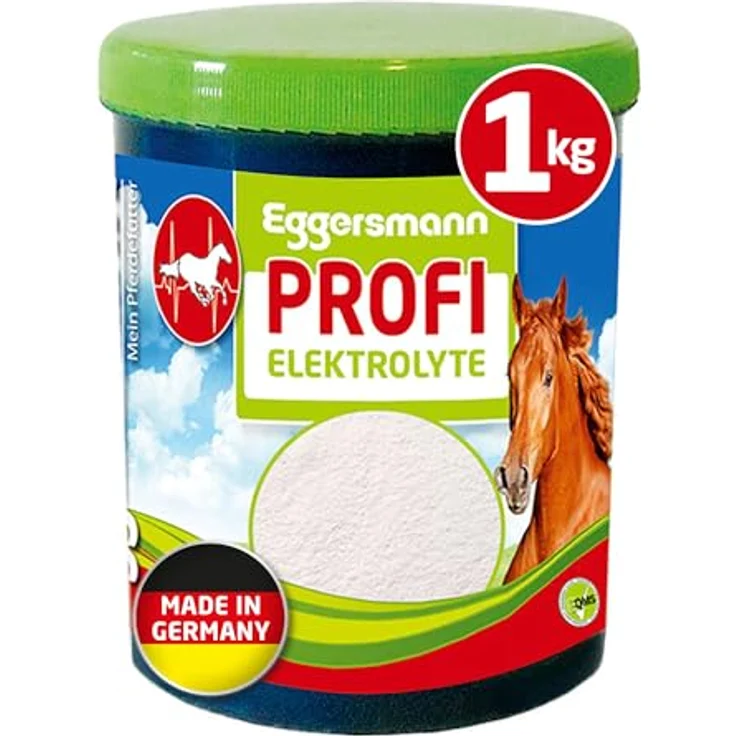 Eggersmann Mein Pferdefutter Profi Elektrolyte, 1 kg Ergänzungsfuttermittel zur Verlustregulation von Nährsalzen - Ideal für intensive Trainingsphasen, hohe Ergiebigkeit – Bild 1