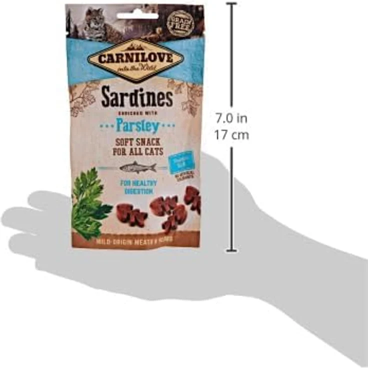 Carnilove Cat - Soft Snack mit Sardine und Petersilie, 50g – Bild 3