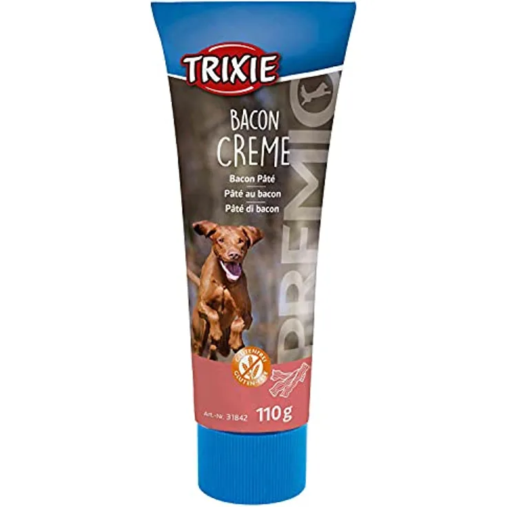 Trixie Premio Hundecreme - Bacon, gesundes Leckerli für die Mundgesundheit, proteinreich