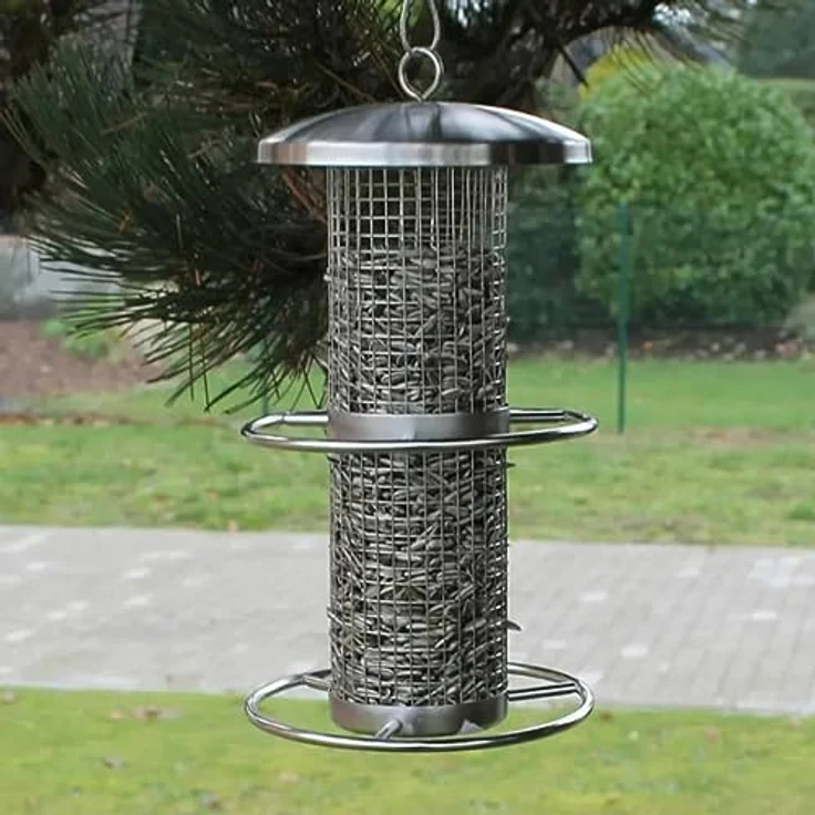 Futterstation Vogelfutter Stationen Vogelfutterstation 2 Sitzringen 14 x 27,5 cm – Bild 9