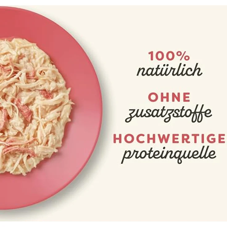 Applaws Katzennassfutter Hühnerbrust mit Ente in Brühe, 100% natürlich, 60g, 10er Pack, proteinreich, für gesunde Haut und Fell – Bild 3