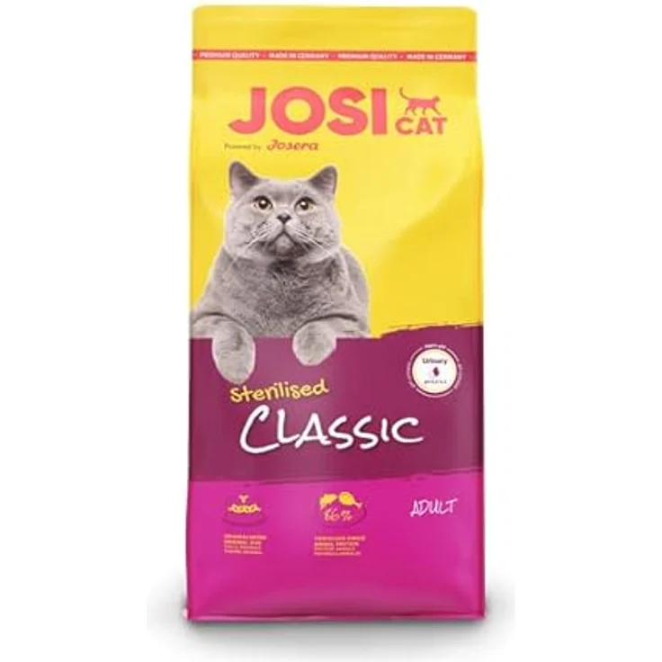 JosiCat Sterilised Classic, 10kg Katzen-Trockenfutter mit wichtigen Inhaltsstoffen für kastrierte Katzen – Bild 2